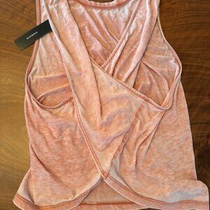 Lulu's Pink Wrap Tank Top